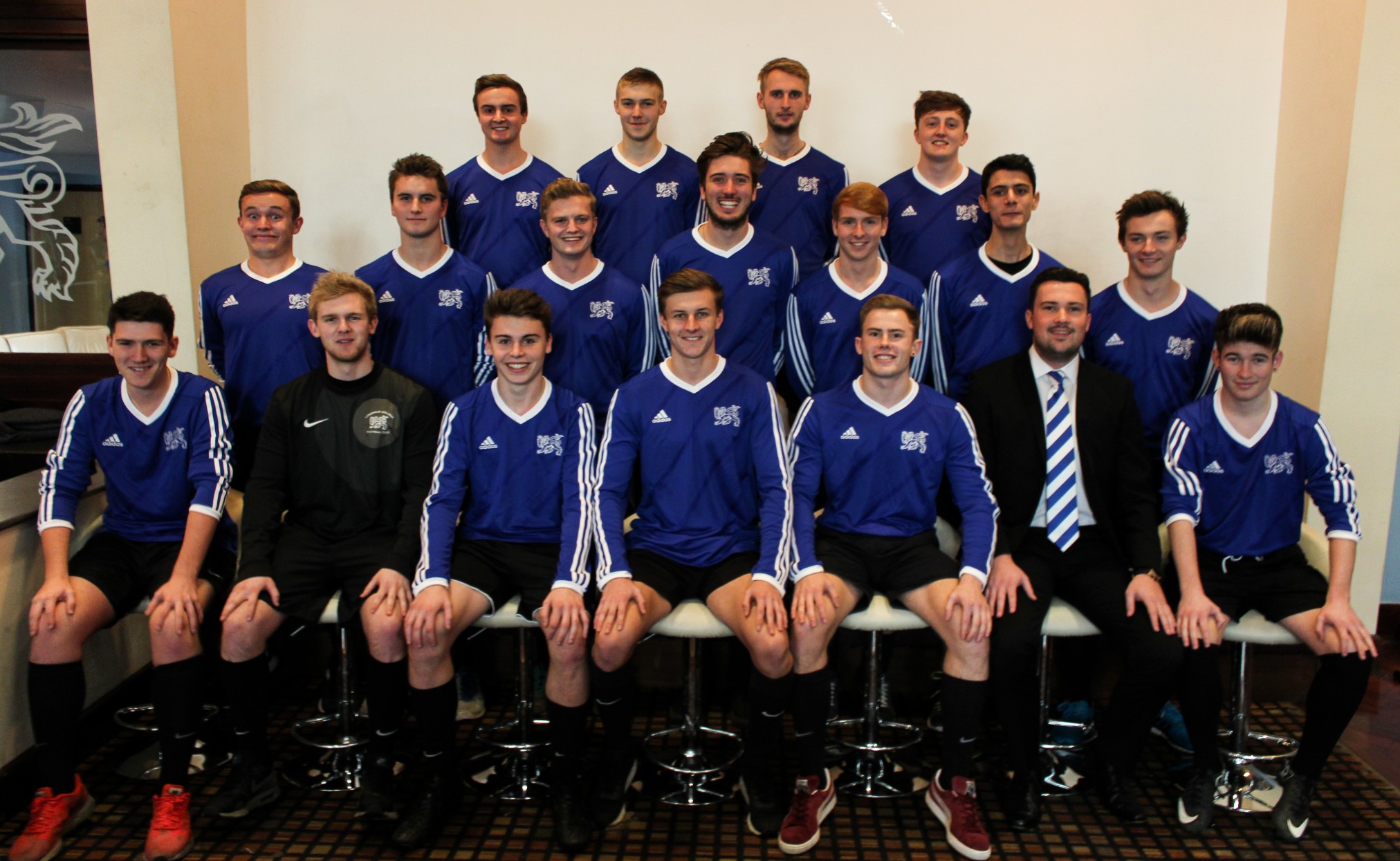 Lonsdale A Football Team. Photograph: Ian Meeks