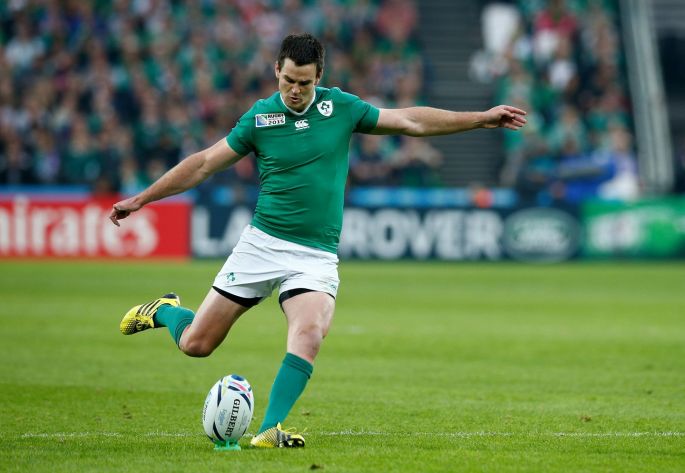 Johnny Sexton taking a penalty for Ireland. Image courtesy of irishtimes.com