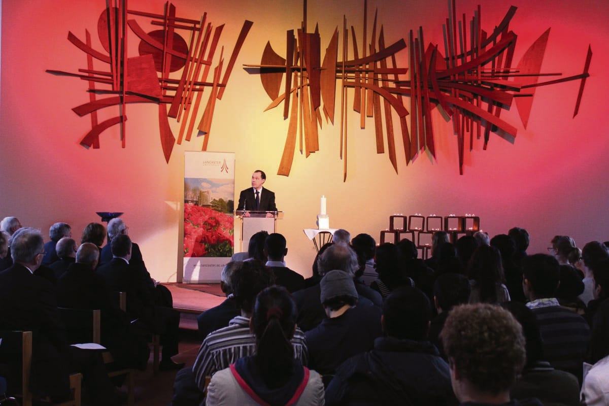 Two hundred attend memorial for Lancaster student