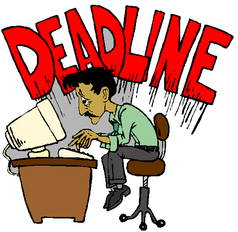 The stages of surviving a coursework deadline