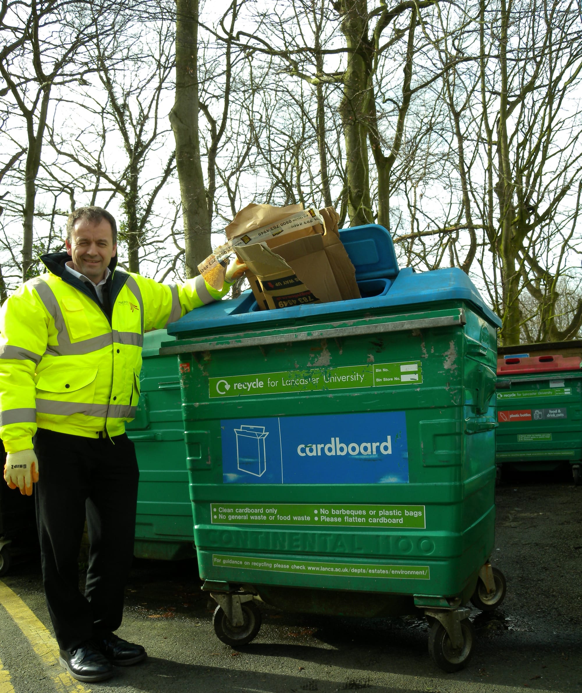Improved recycling rate reduces University carbon emissions