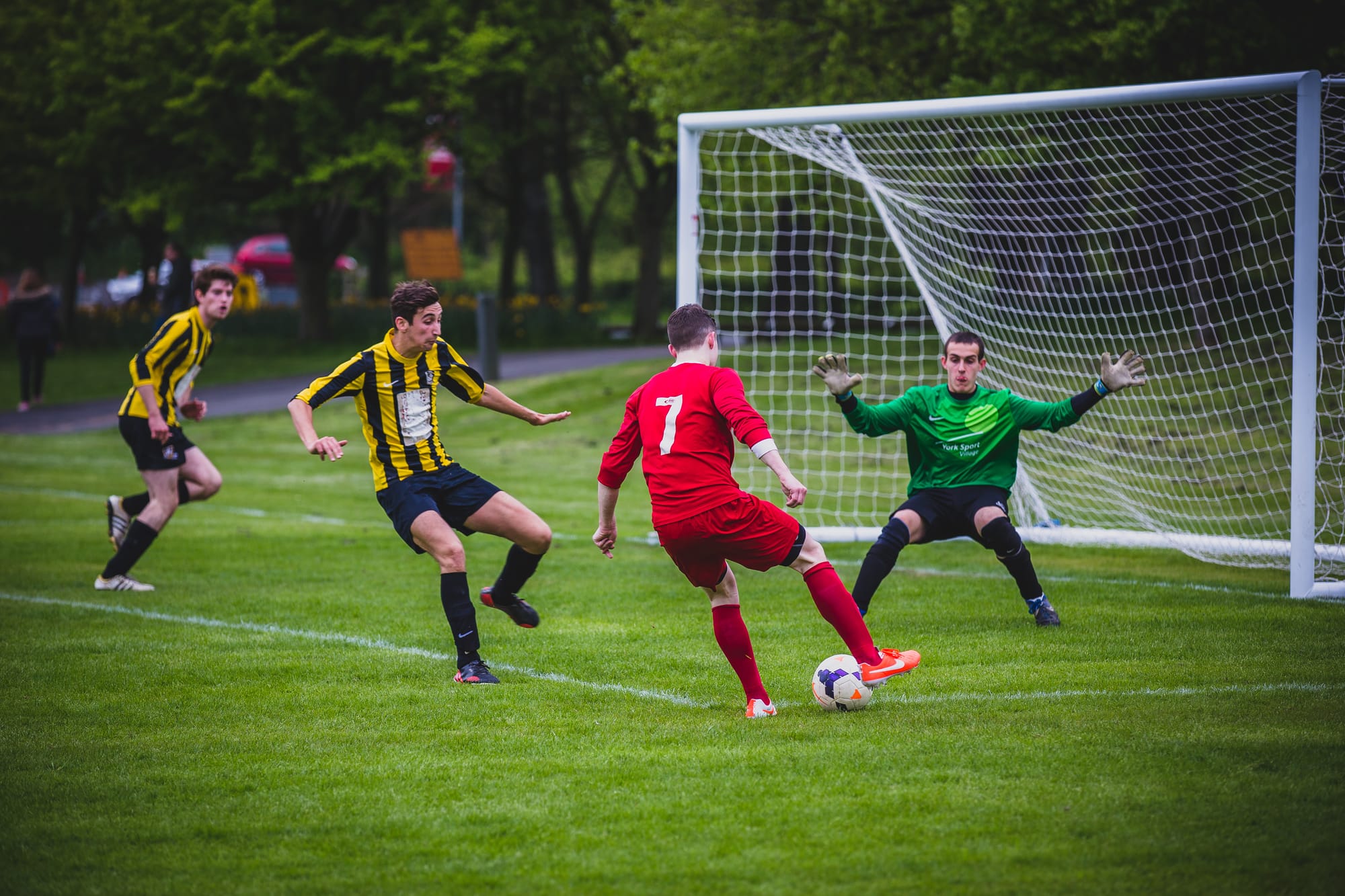 Comfortable victory for Lancaster men's football seconds