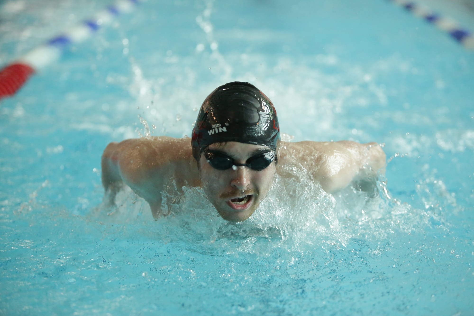 Points shared in the swimming as Lancaster men's claim the win