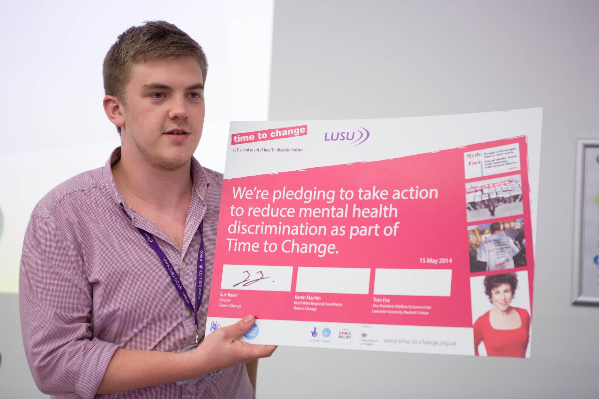 LUSU agrees that it is Time to Change
