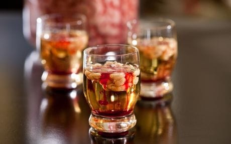 Recipe: Brain Cocktail and Bloody Brain Shooter
