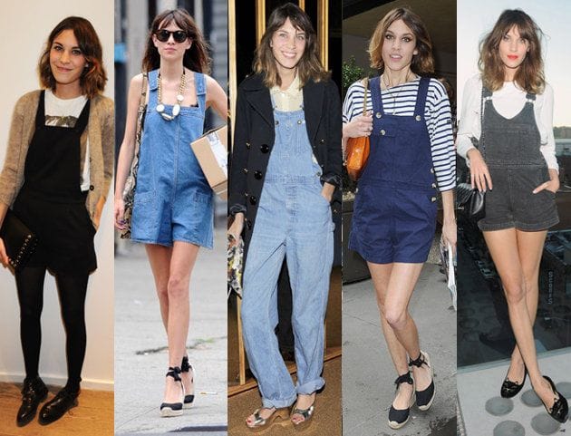 Throwback to the 1970s: Denim dungarees have returned