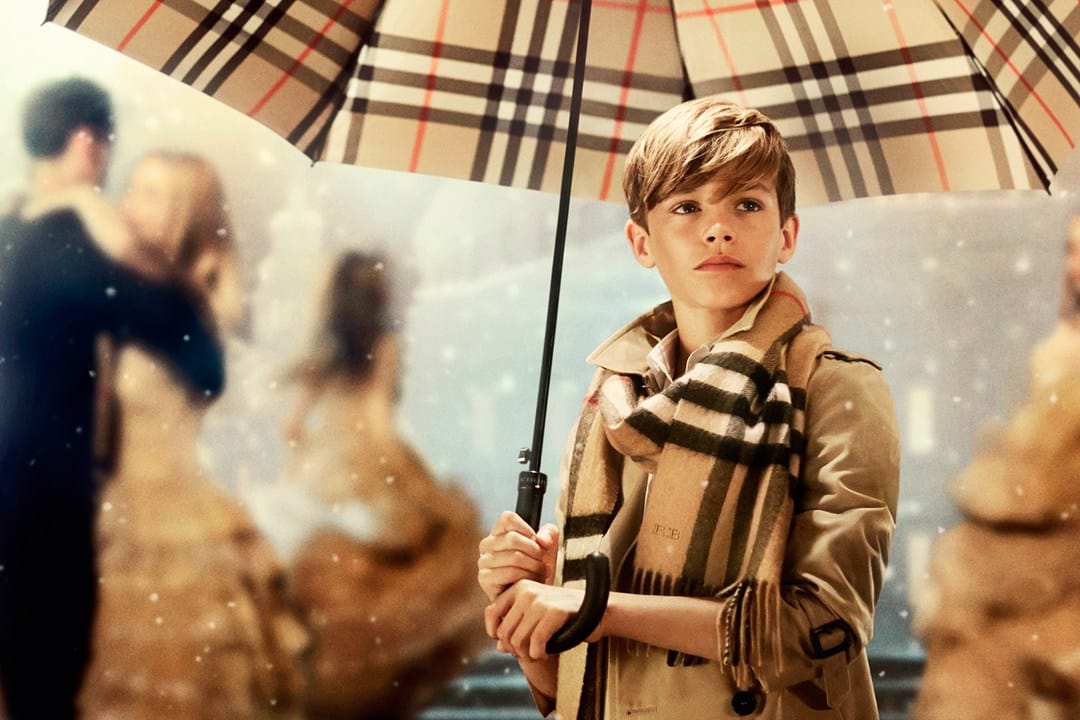 Burberry’s Christmas campaign star: Romeo Beckham