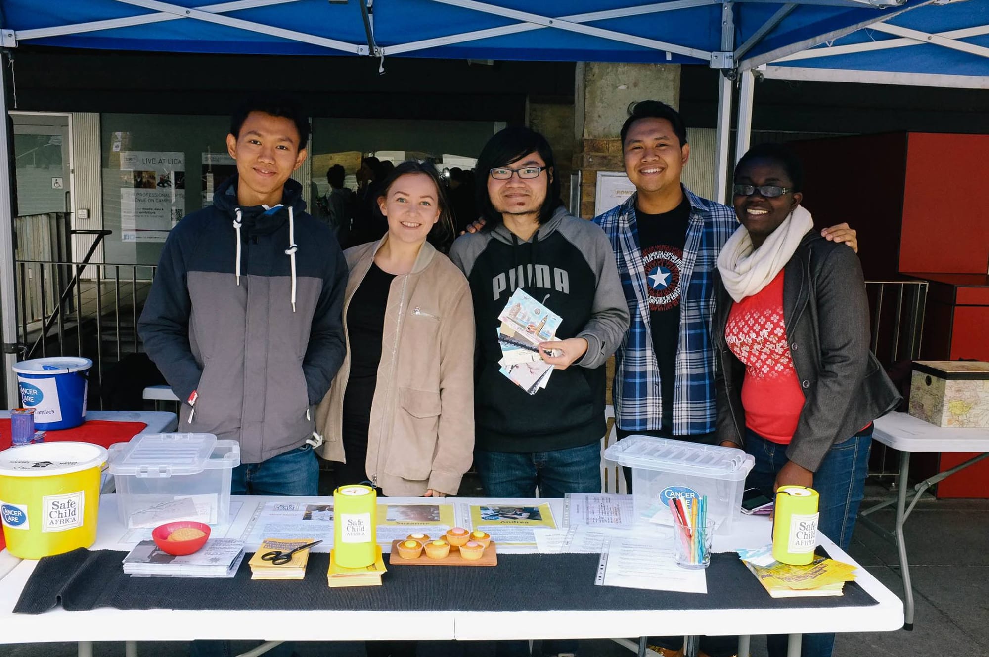 Five students plan fundraising event in 14 days