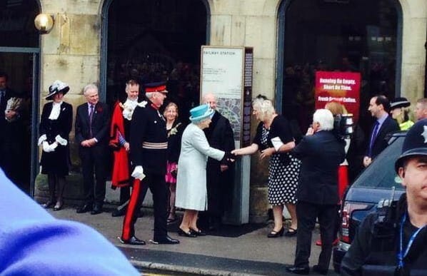 Queen visits Lancaster Castle
