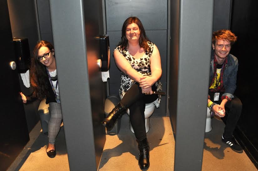 Gender-neutral toilets at the Sugarhouse