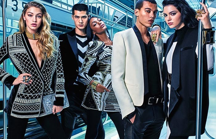 Balmain x H&M Collaboration