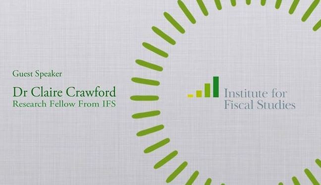 Economics Society to host Dr Claire Crawford, Institute for Fiscal Studies