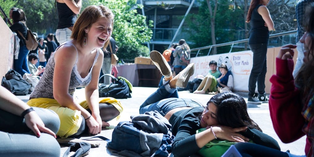 University: making and breaking friendships.
