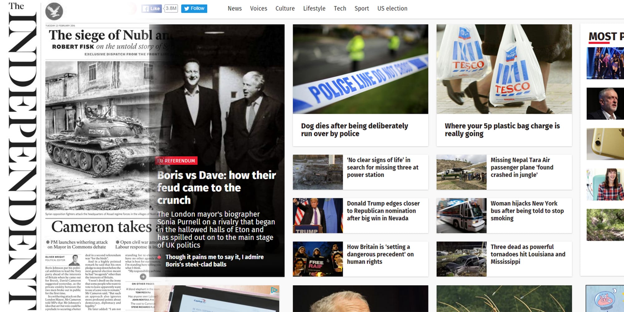 The Independent goes digital… will SCAN be next?