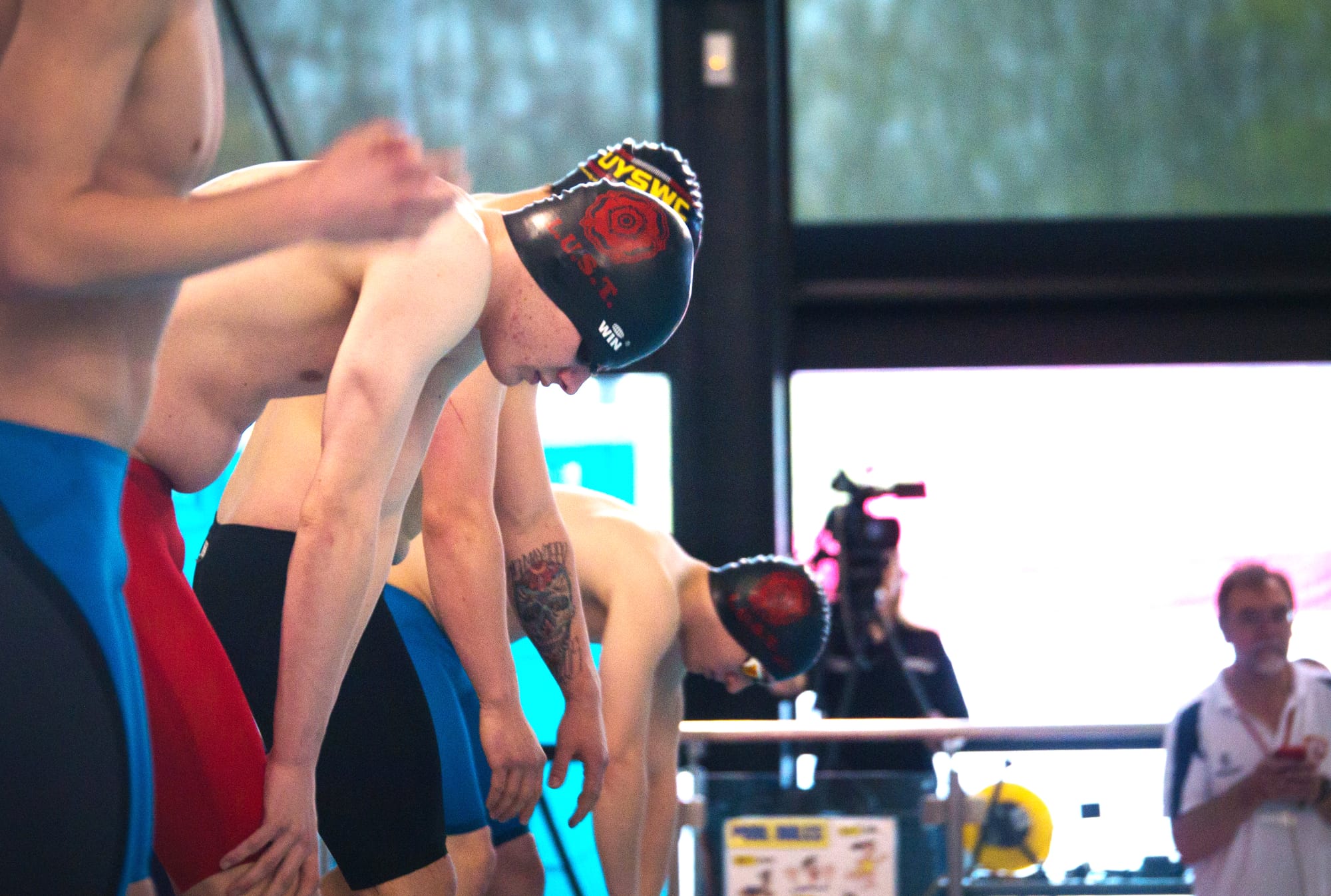 Lancaster swim lengths for victory