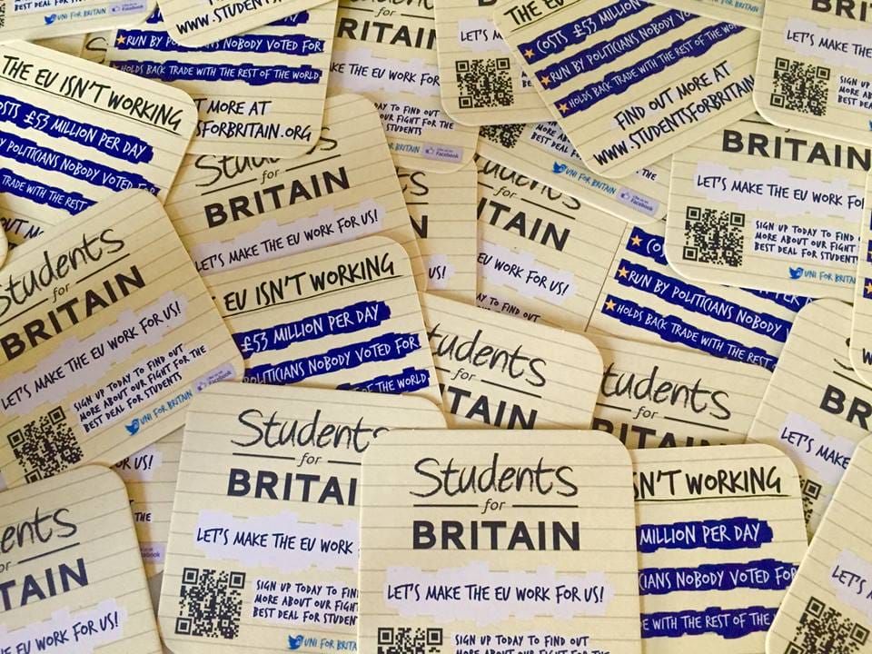 Students for Britain make the case for Britain to leave the European Union