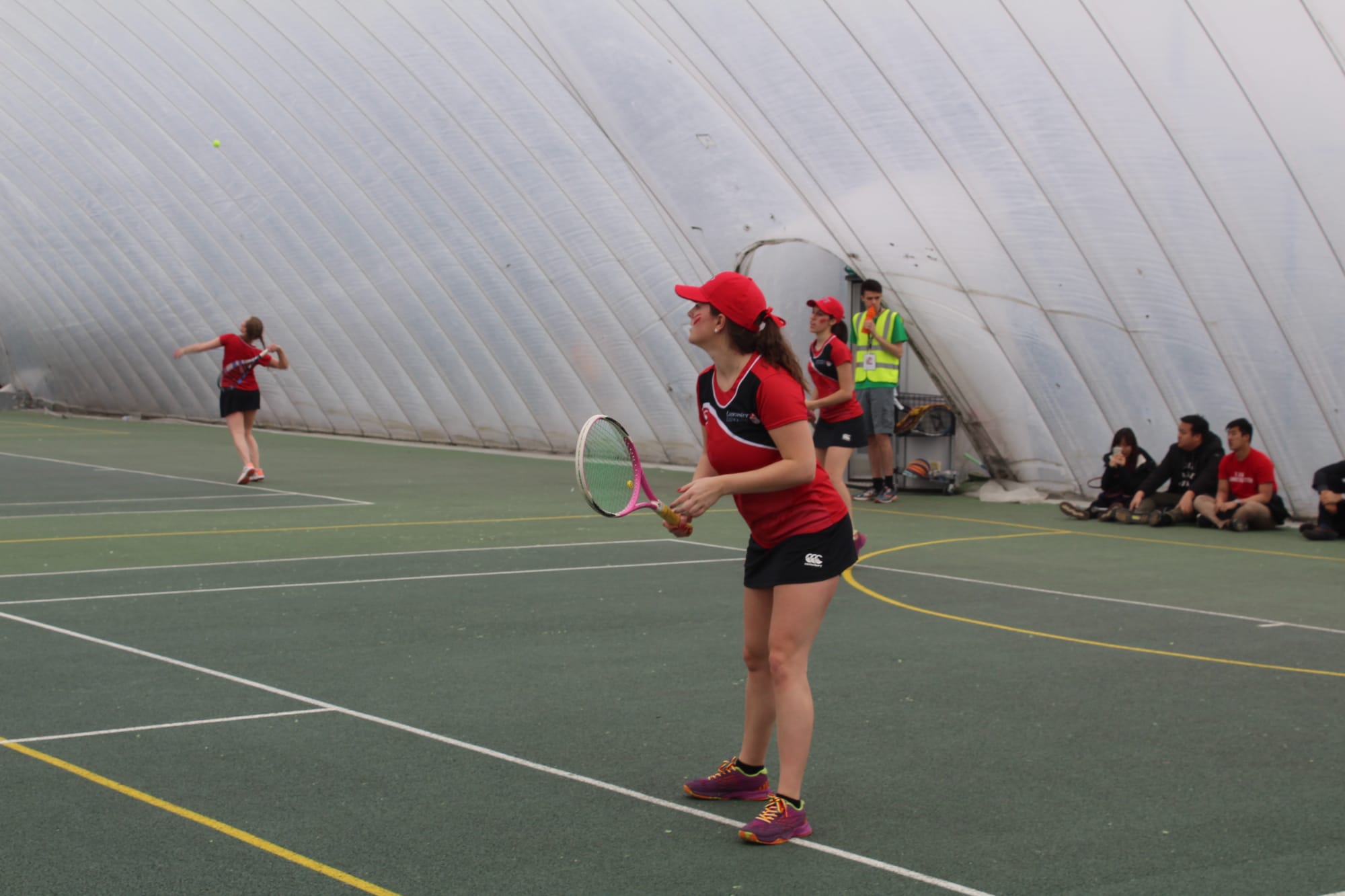 Lancaster's women overcome heat to win tennis