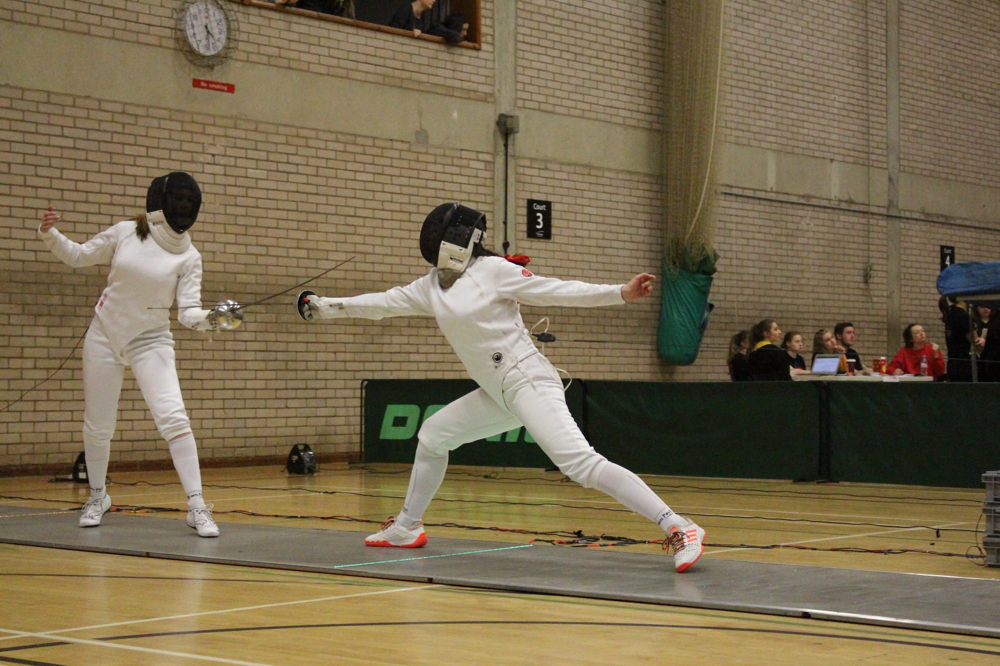Lancaster women's fencers continue their unbeaten streak