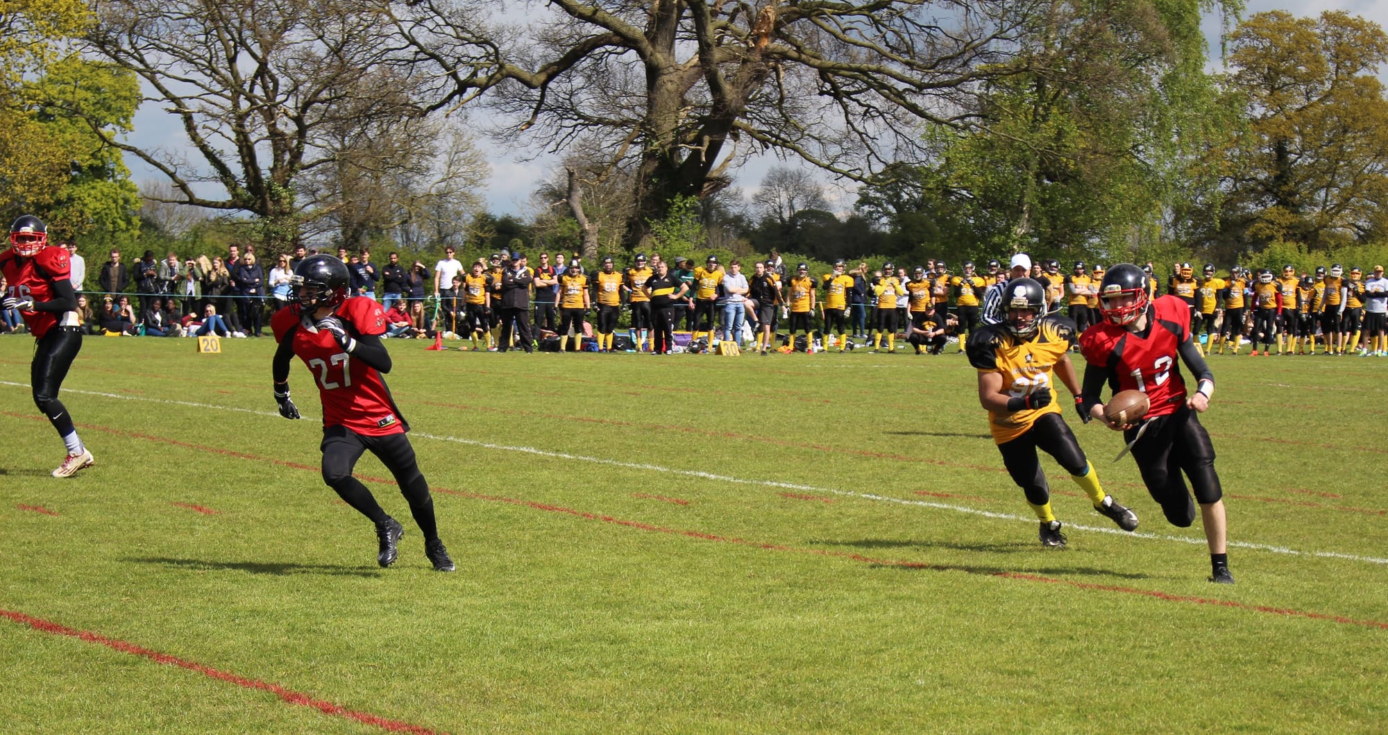 Bombers come extremely close in American football