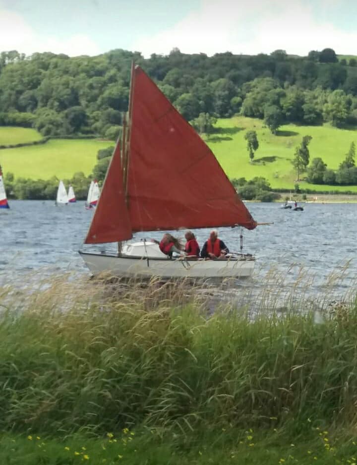 Exploring the village of Bala