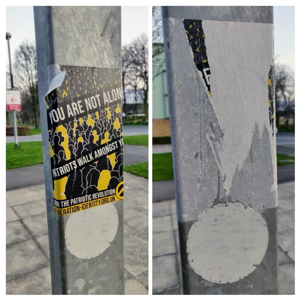 Should we be tearing down those Generation Identity posters?