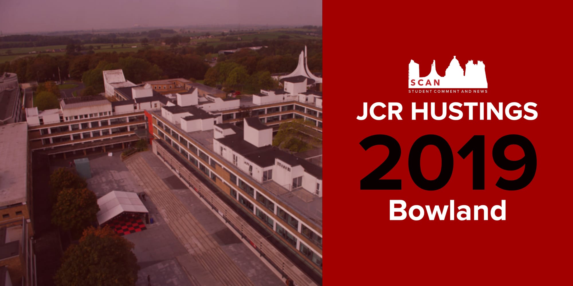 LIVE: Bowland JCR Hustings 2019
