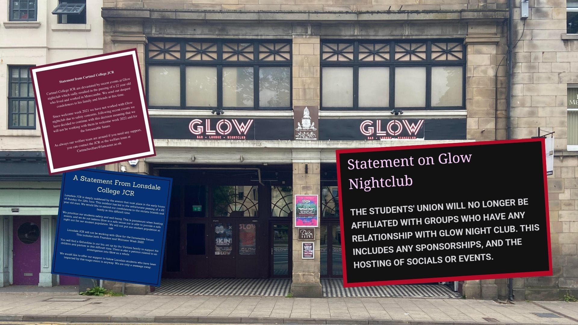 LUSU Cuts Ties With GLOW Nightclub