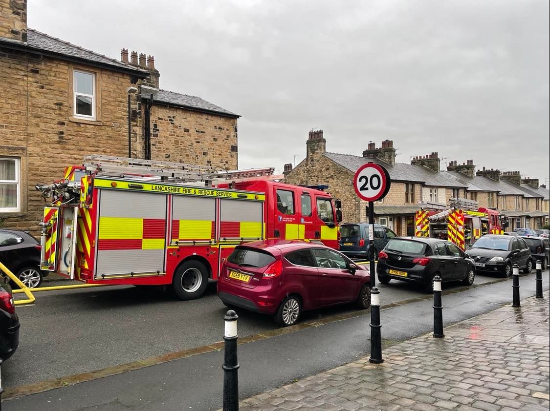 Suspected Fire at Bowerham Student House