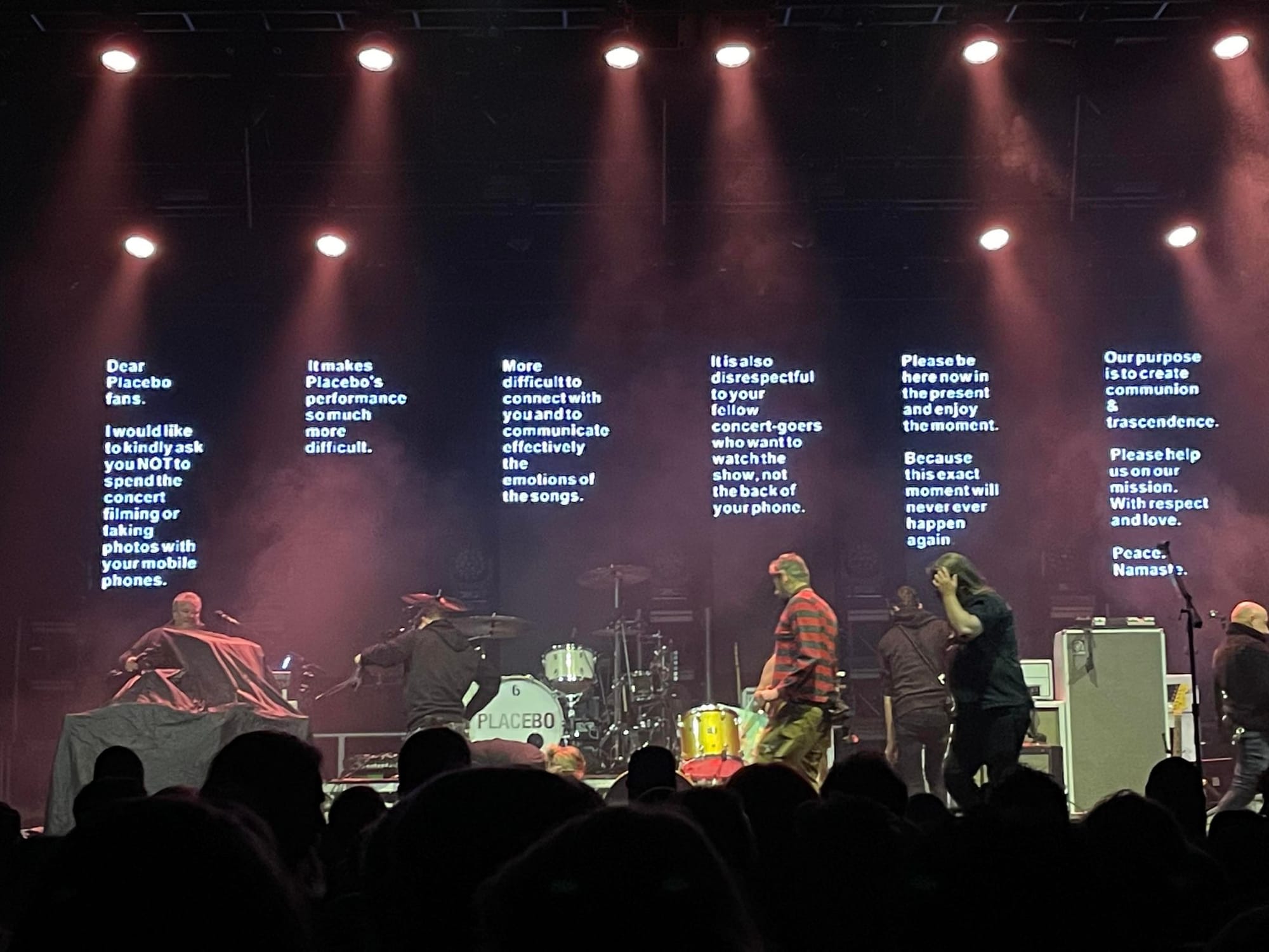 Unplugged: The Rock Gig Where Phones are Banned