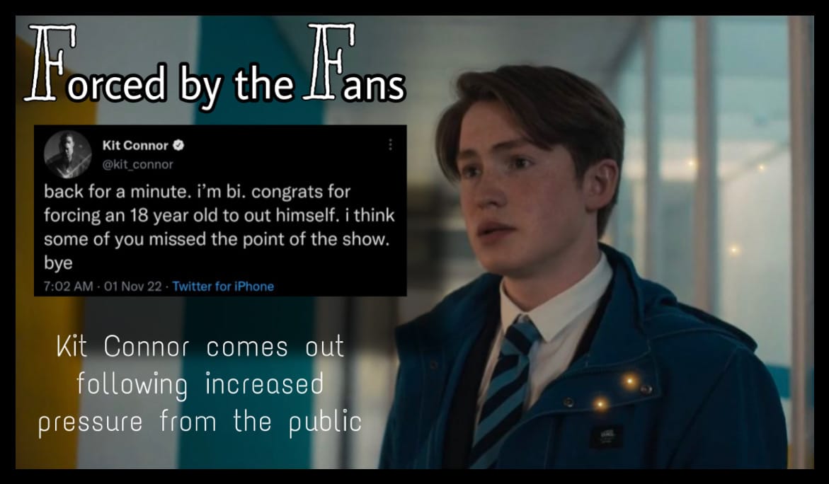 Forced by the Fans: Kit Connor comes out following increased pressure from the public