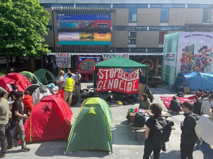 Statements from Lancaster University, Students' Union President, VP Union Development, and VP Welfare, and Demilitarise Lancaster about Yesterday's Margaret Fell Occupation