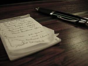 The university checklist