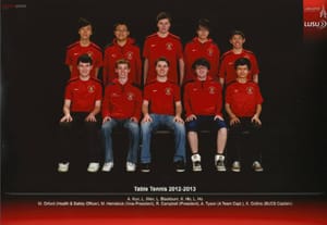 Table Tennis term one round-up