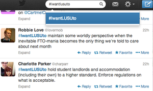 Pullan launches discussion of new LUSU strategy with #iwantLUSUto campaign