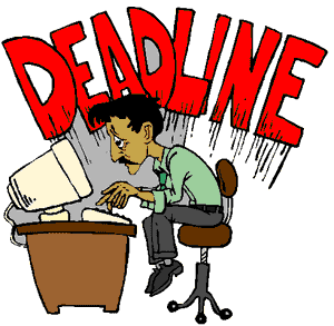 The stages of surviving a coursework deadline