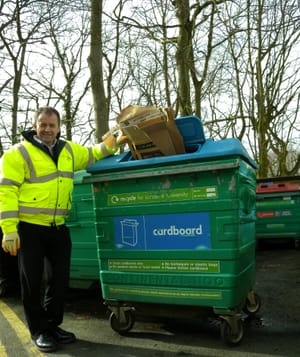 Improved recycling rate reduces University carbon emissions