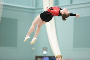 Trampolinists edge York in close encounter