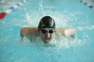 Points shared in the swimming as Lancaster men's claim the win