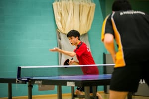 Societies of Lancaster: table tennis