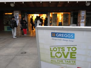 Burglary at Greggs