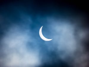 Rays of light for students despite motion eclipse