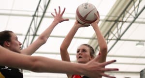 Tough competition from York in the netball