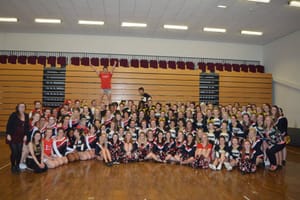 Lancaster cheerleaders compete at Roses for the first time