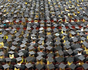 It’s hard to stay positive about graduation