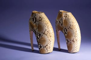 Alexander McQueen’s Armadillo Boots