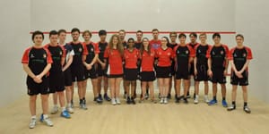 Men's Squash Fall to Manchester