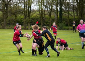 Women's 7s twice edged out