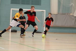 All square at futsal