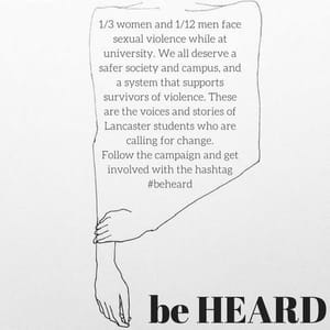 #beHeard explores Lancaster's response to sexual harrasment claims