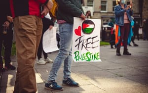 Speak out for Palestine Protest in Lancaster